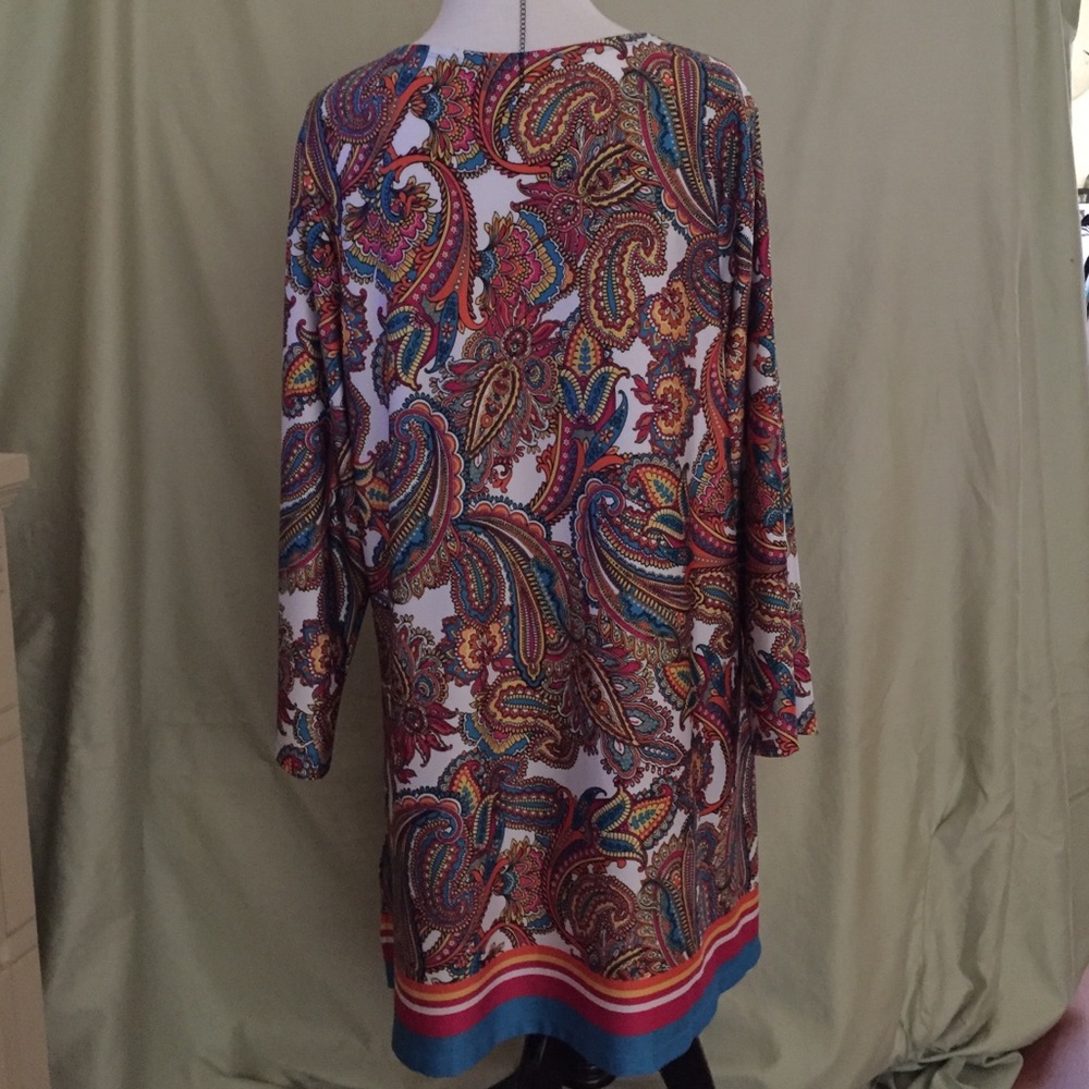 Border Print Tunic - image 3